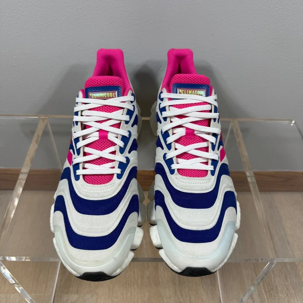 adidas Climacool Vento White Blue Pink Sneakers 11.5